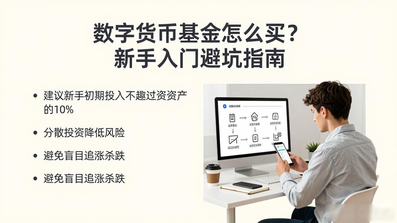 数字货币基金怎么买？新手入门避坑指南