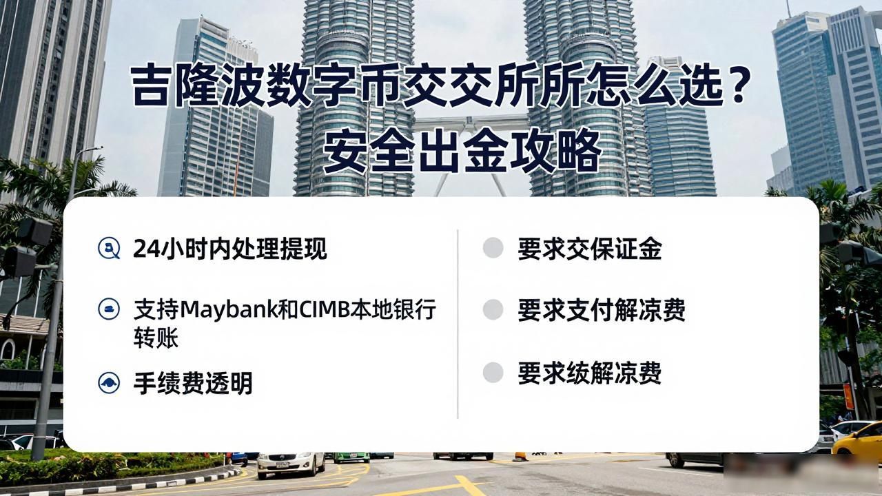吉隆坡数字货币交易所怎么选？安全出金攻略