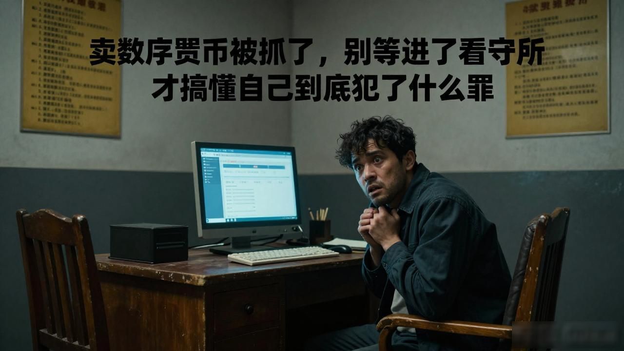 卖数字货币被抓了，别等进了看守所才搞懂自己到底犯了什么罪