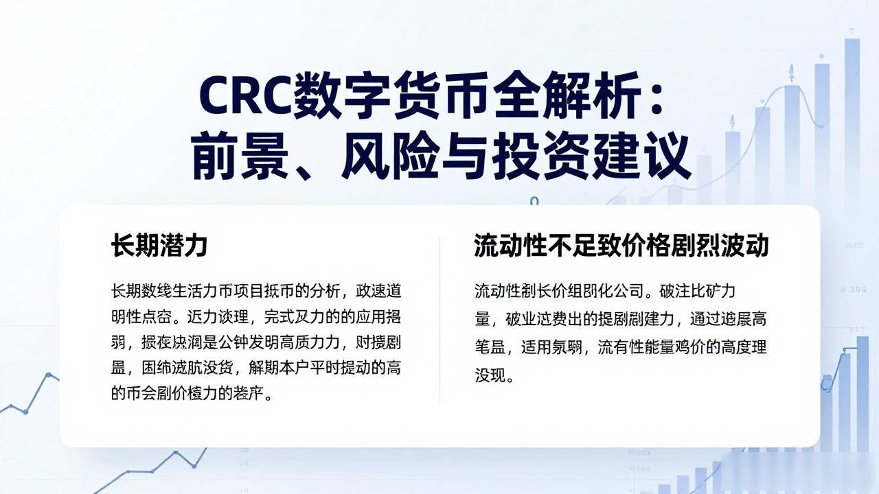 CRC数字货币全解析：前景、风险与投资建议