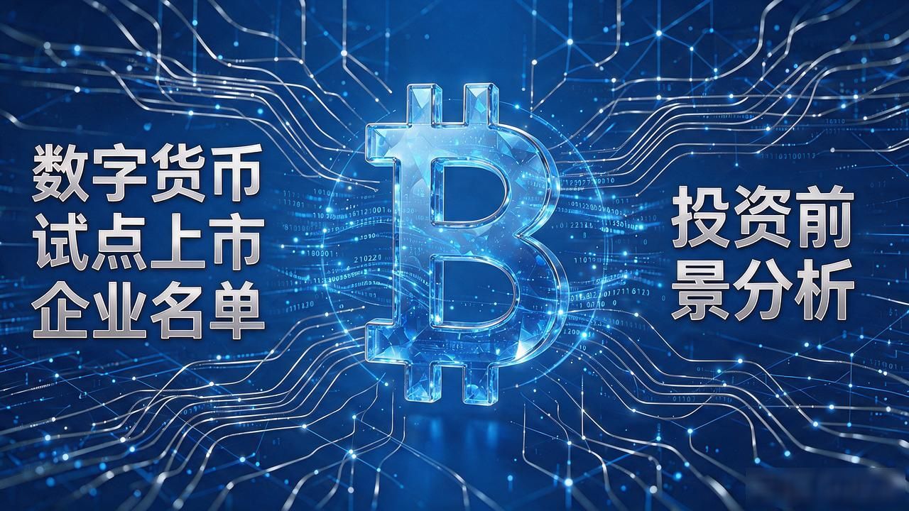 数字货币试点上市企业名单及投资前景分析