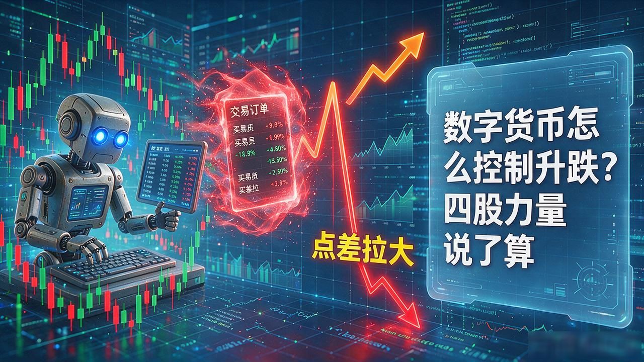 数字货币如何控制升跌_算法交易做市商影响_数字货币价格波动机制
