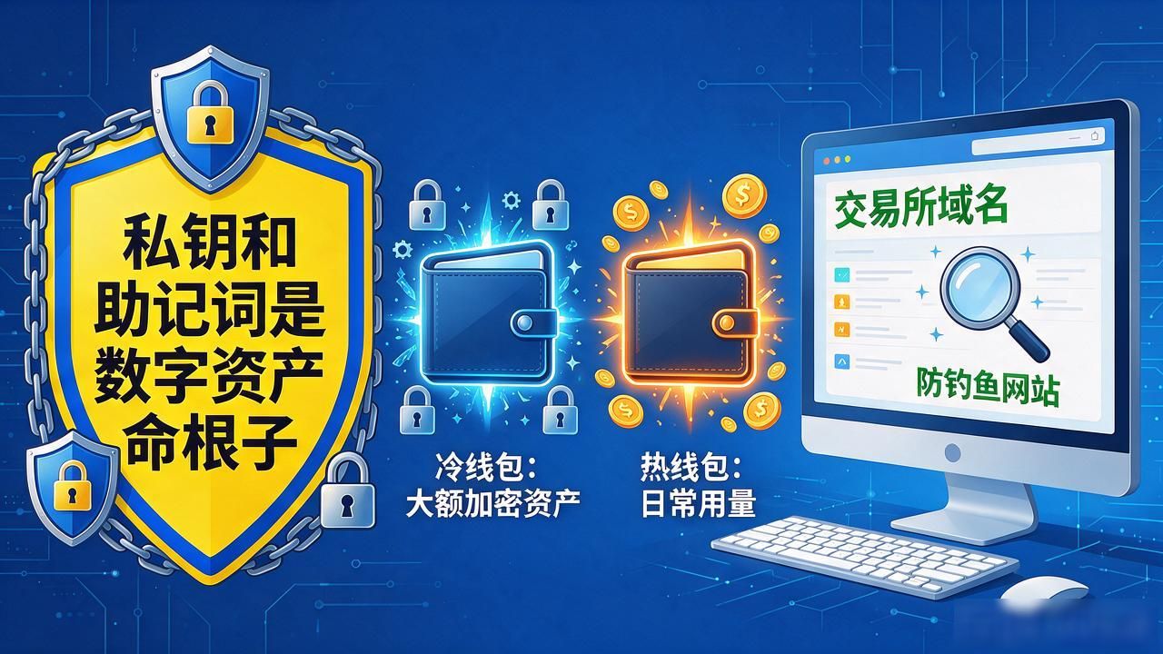 冷钱包私钥保护_数字货币预防诈骗方法_数字货币防骗指南
