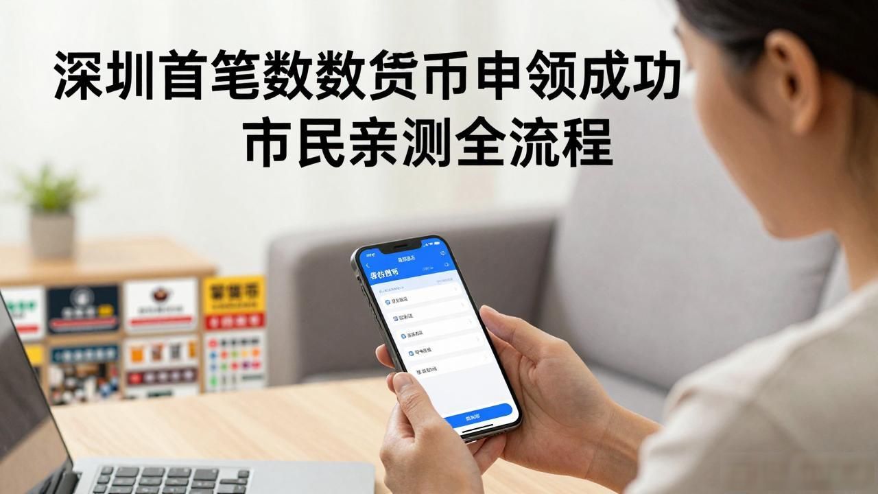 深圳首笔数字货币申领成功 市民亲测全流程