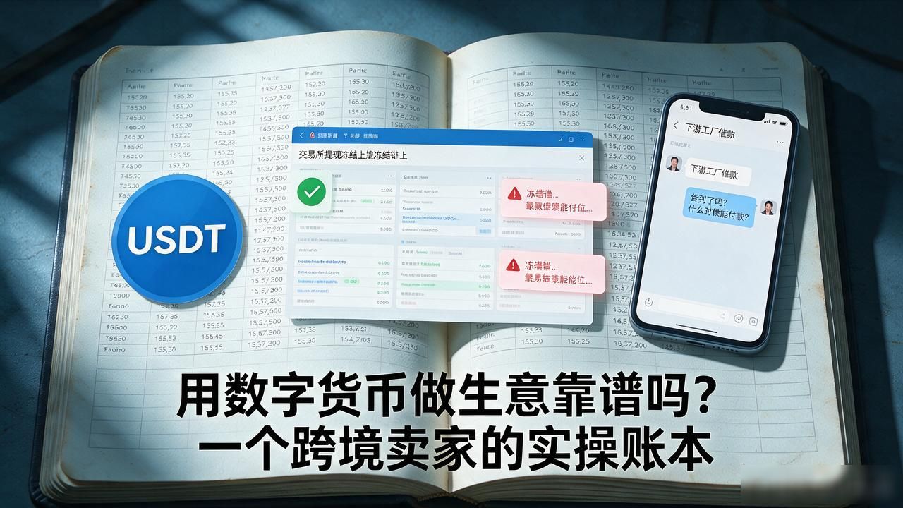 用数字货币做生意靠谱吗？一个跨境卖家的实操账本