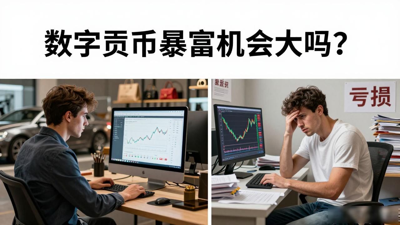 数字货币暴富机会大吗_数字货币市场的风险与机遇_数字货币投资的高风险与不确定性