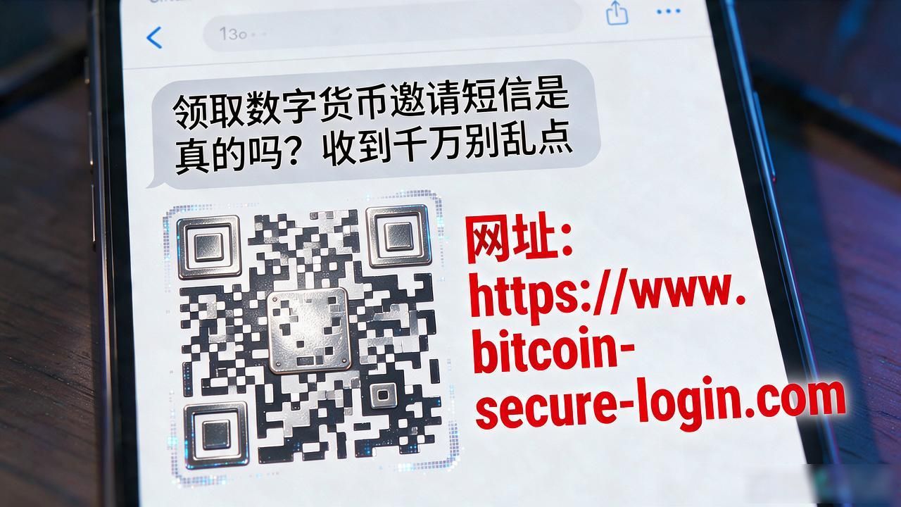 领取数字货币邀请短信是真的吗？收到千万别乱点