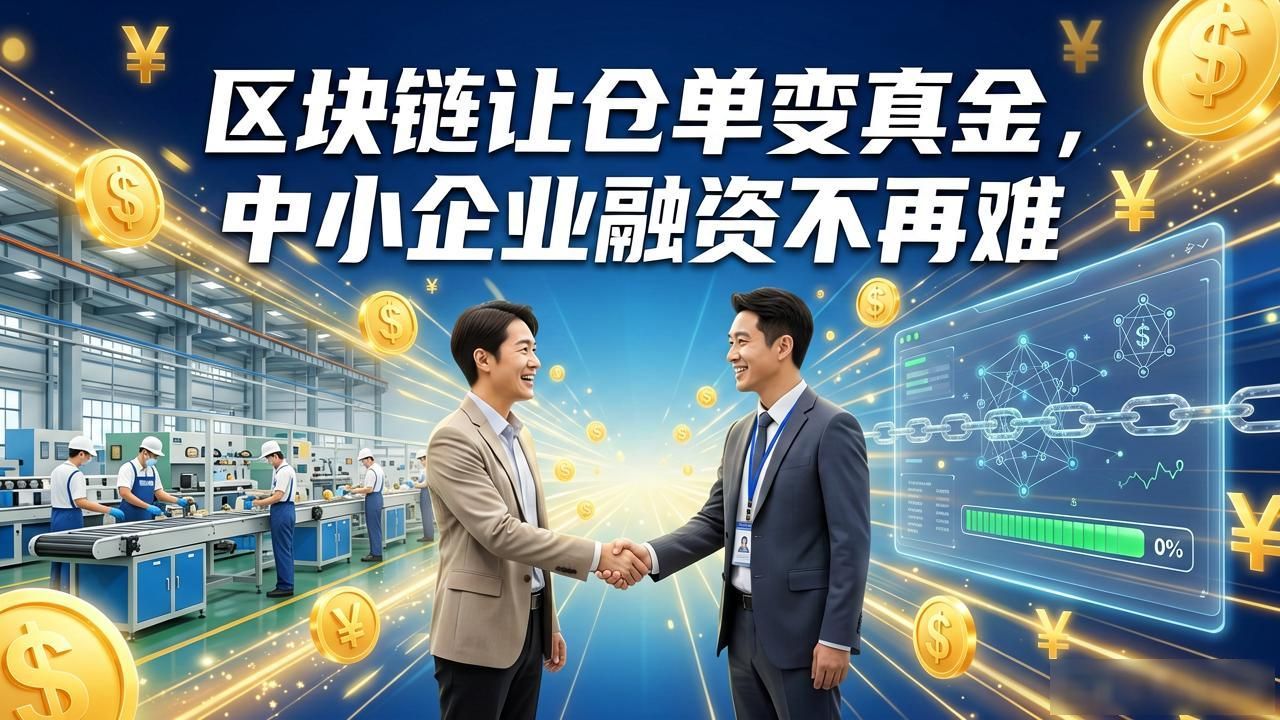 区块链让仓单变真金，中小企业融资不再难
