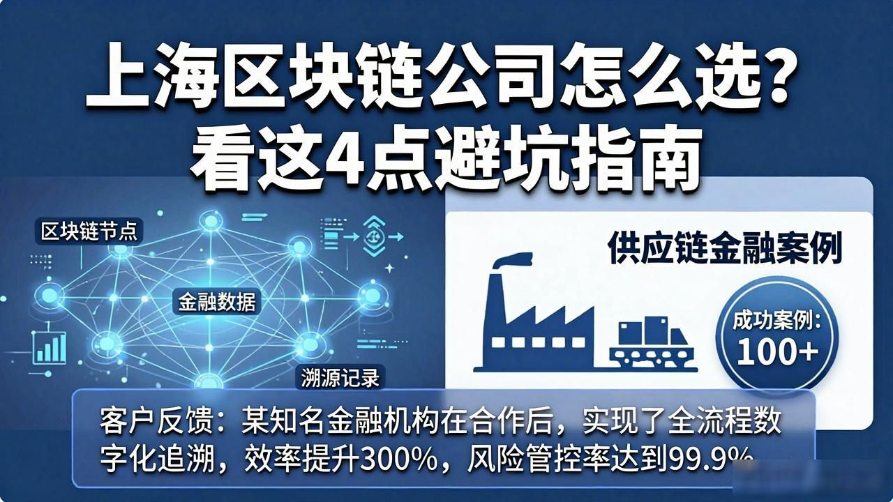 技术落地能力考察_上海区块链公司_上海区块链企业选择标准