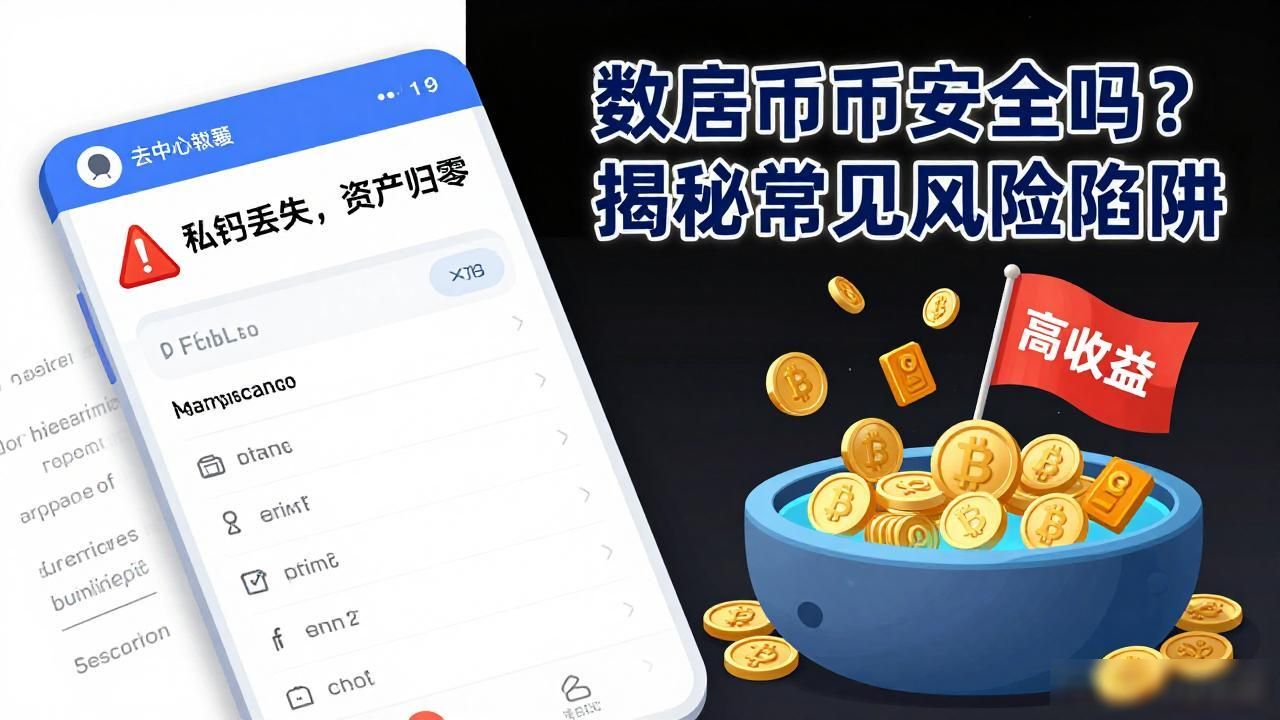 数字货币安全吗？揭秘常见风险陷阱