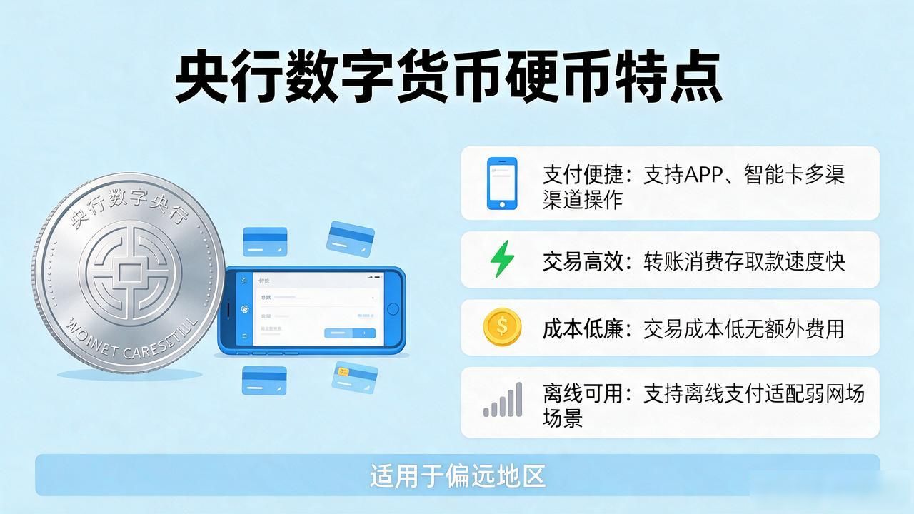 央行数字货币硬币是什么？特点用法一文读懂