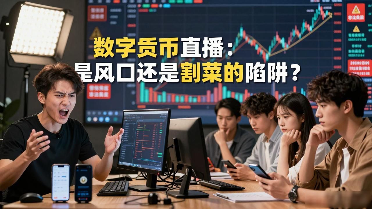 数字货币直播：是风口还是割韭菜的陷阱？