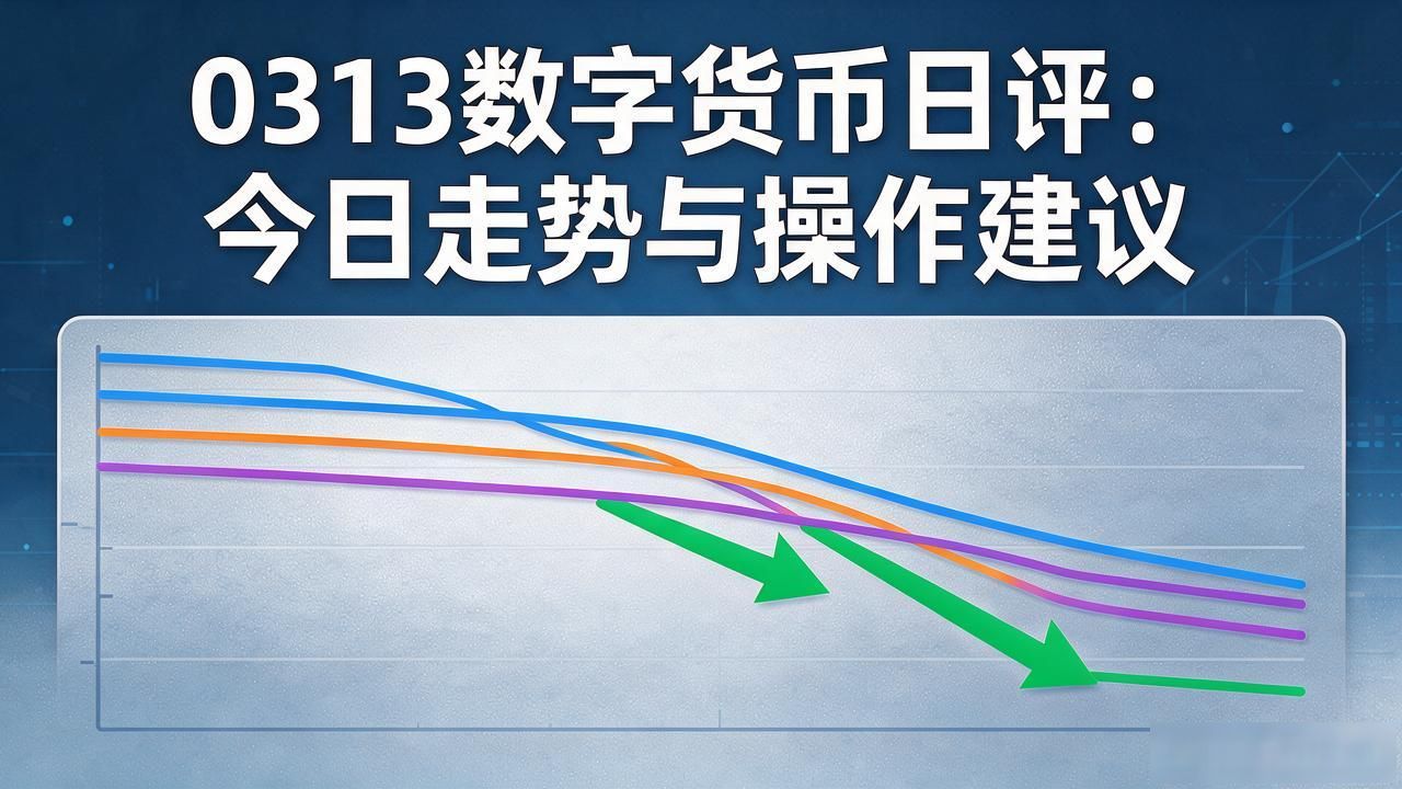 0313数字货币日评：今日走势与操作建议