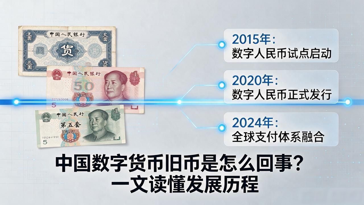 中国数字货币旧币是怎么回事？一文读懂发展历程