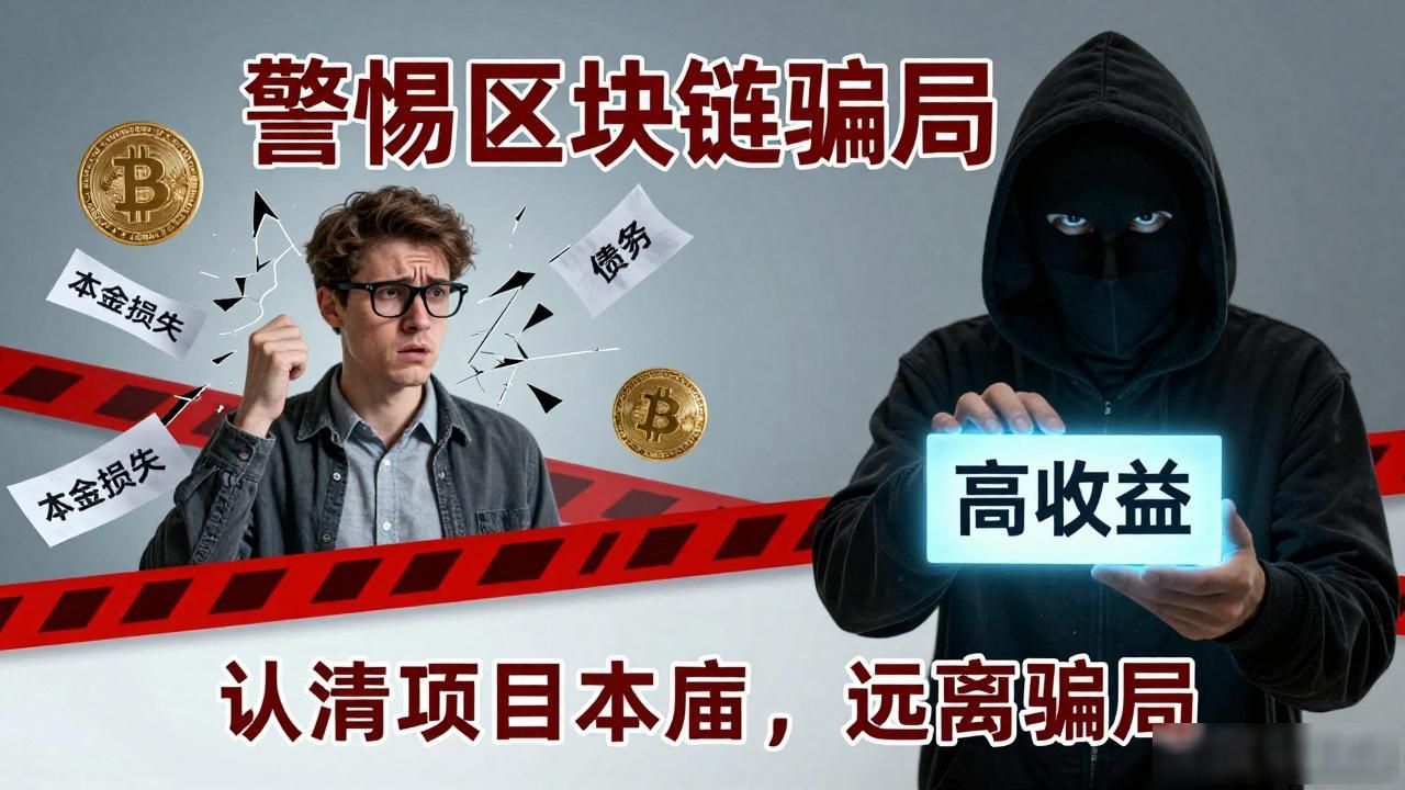 警惕区块链骗局：别让你的血汗钱打水漂
