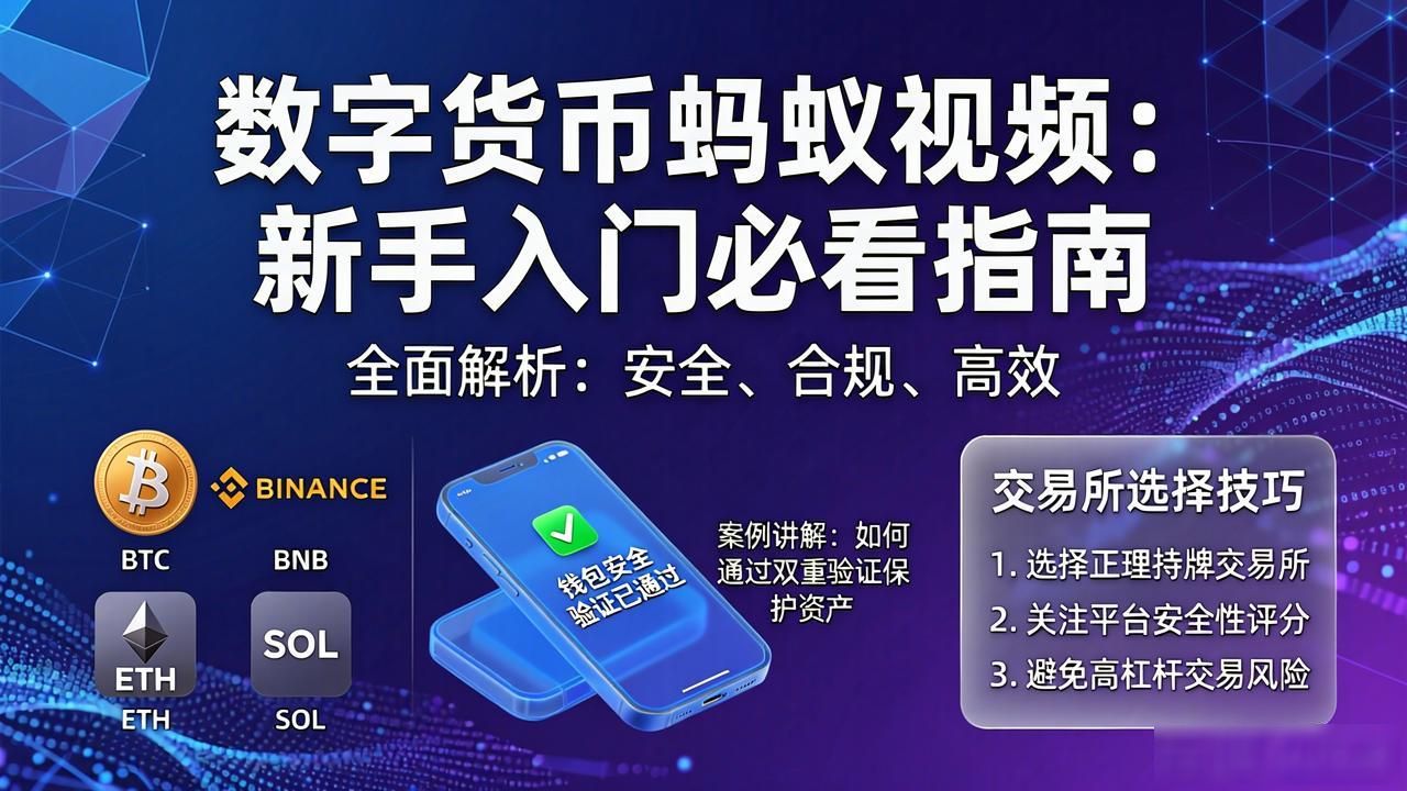 数字货币蚂蚁视频：新手入门必看指南