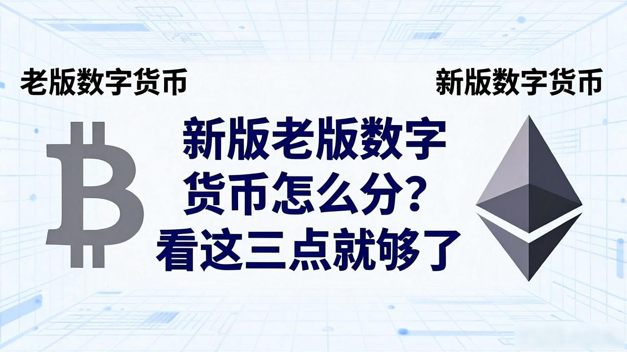 新版老版数字货币怎么分？看这三点就够了