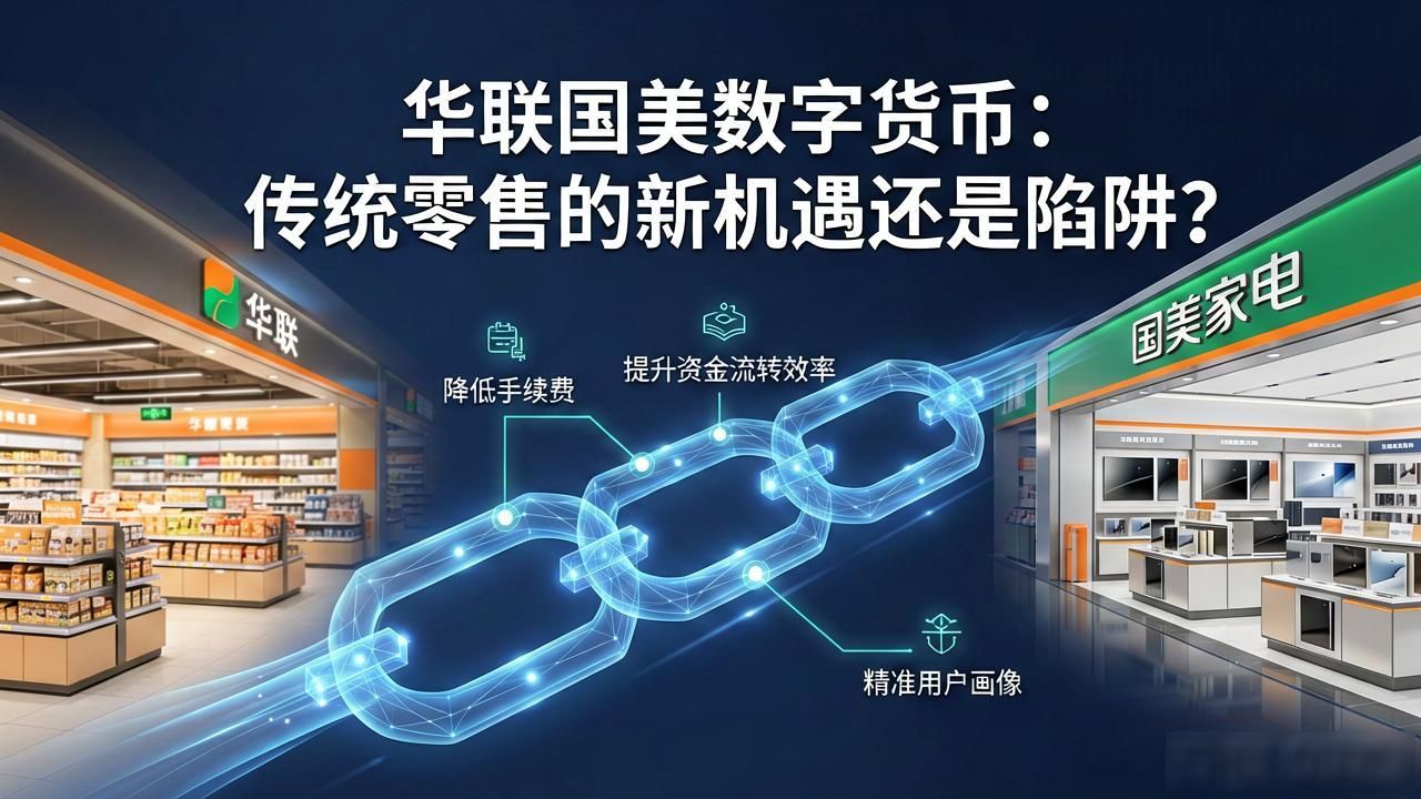 华联国美数字货币：传统零售的新机遇还是陷阱？