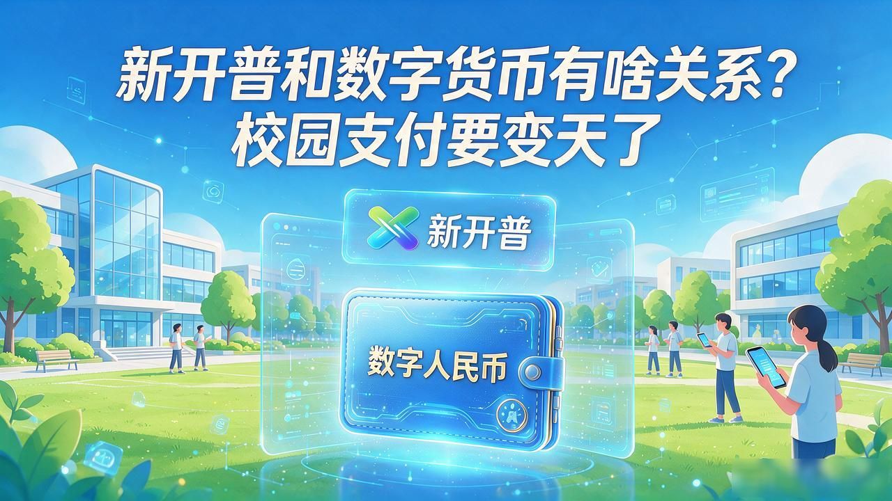 校园一卡通数字人民币系统_新开普和数字货币_数字人民币校园场景应用