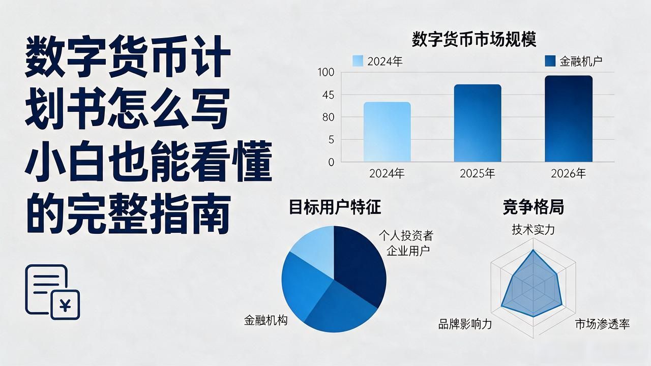 数字货币计划书怎么写 小白也能看懂的完整指南
