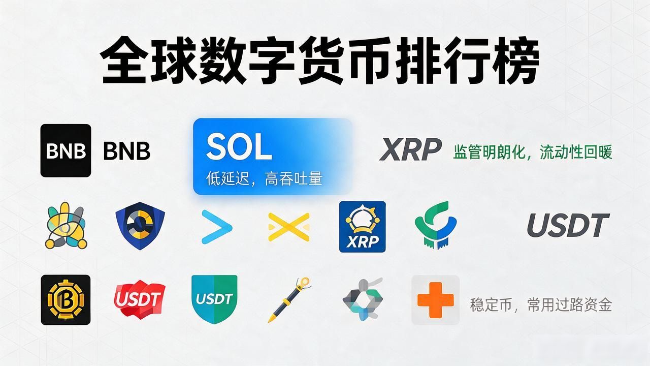 想了解排名前二十的数字货币？普通人看这份排名该注意什么