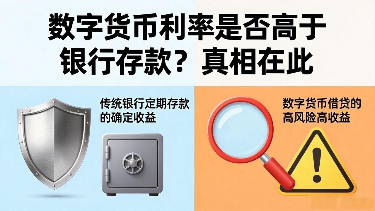 数字货币利率是否高于银行存款？真相在此