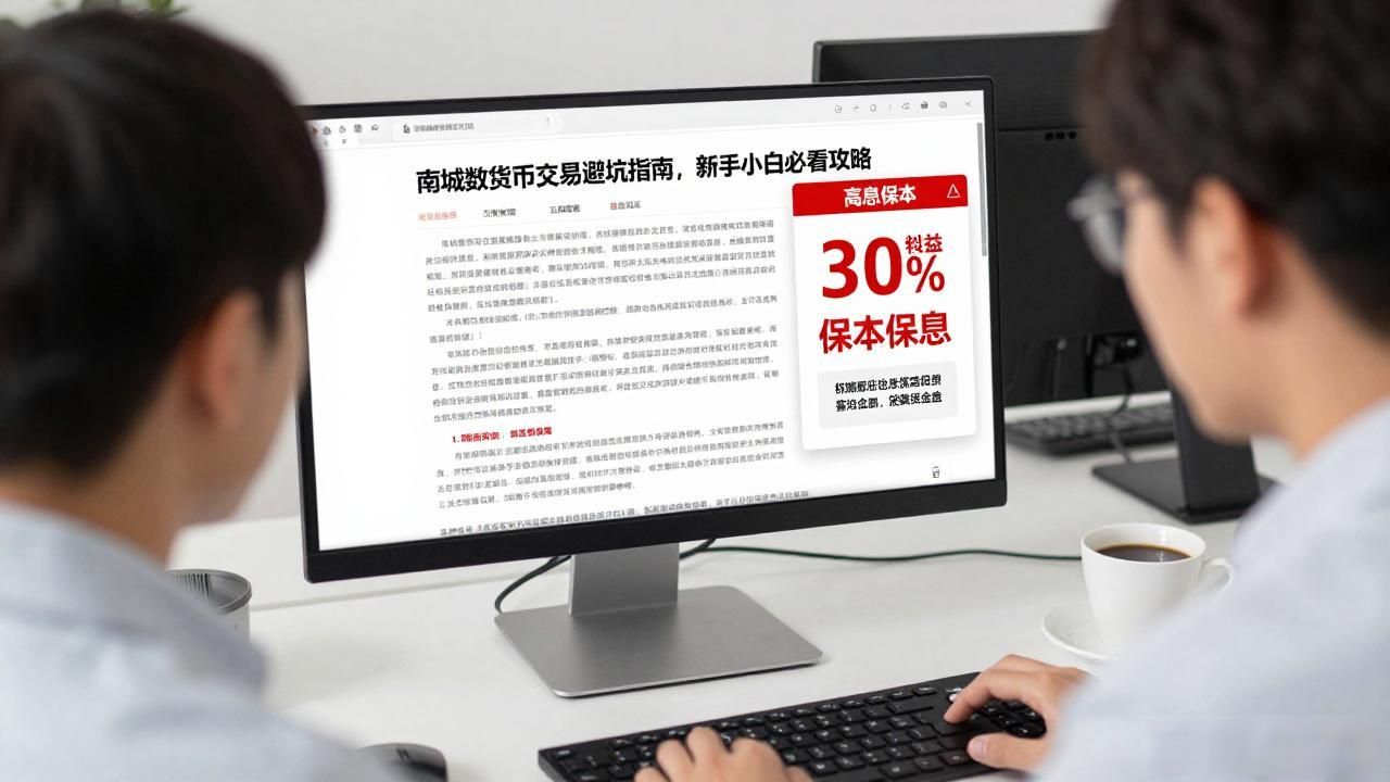 南城数字货币交易避坑指南，新手小白必看攻略
