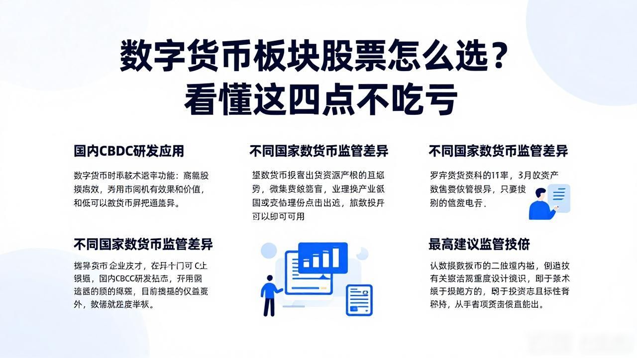数字货币板块股票怎么选？看懂这四点不吃亏