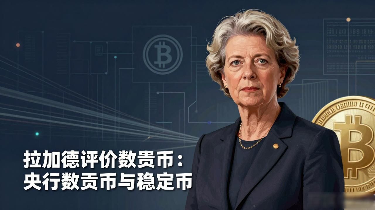 拉加德评价数字货币：央行数字货币与稳定币