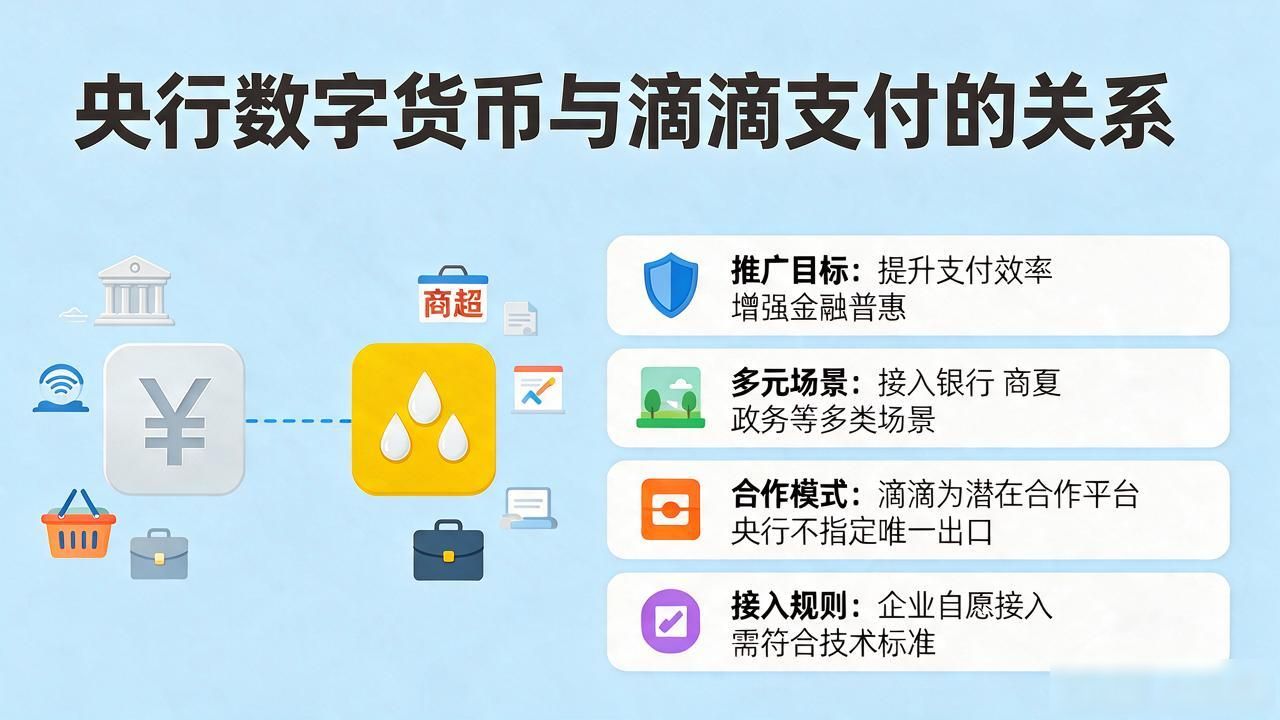 央行数字货币和滴滴支付，到底什么关系？