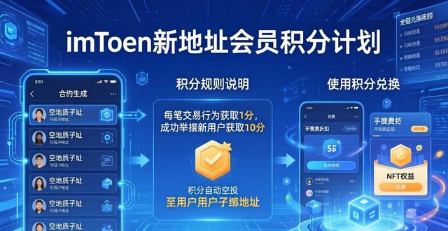 用imToken新地址做会员积分计划，看完就会