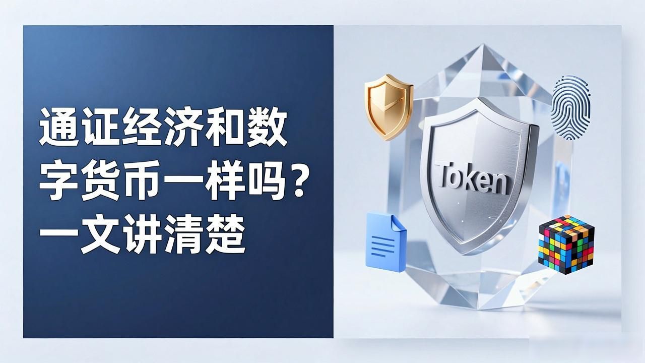 通证经济是数字货币吗_通证经济和数字货币的区别 通证经济的核心概念 通证与数字货币的应用差异