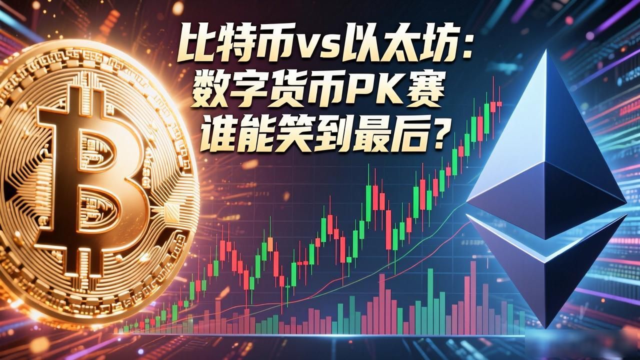数字货币pk赛_比特币和以太坊的市场争论 比特币作为数字黄金的避险属性 以太坊在牛市周期的资金吸引力