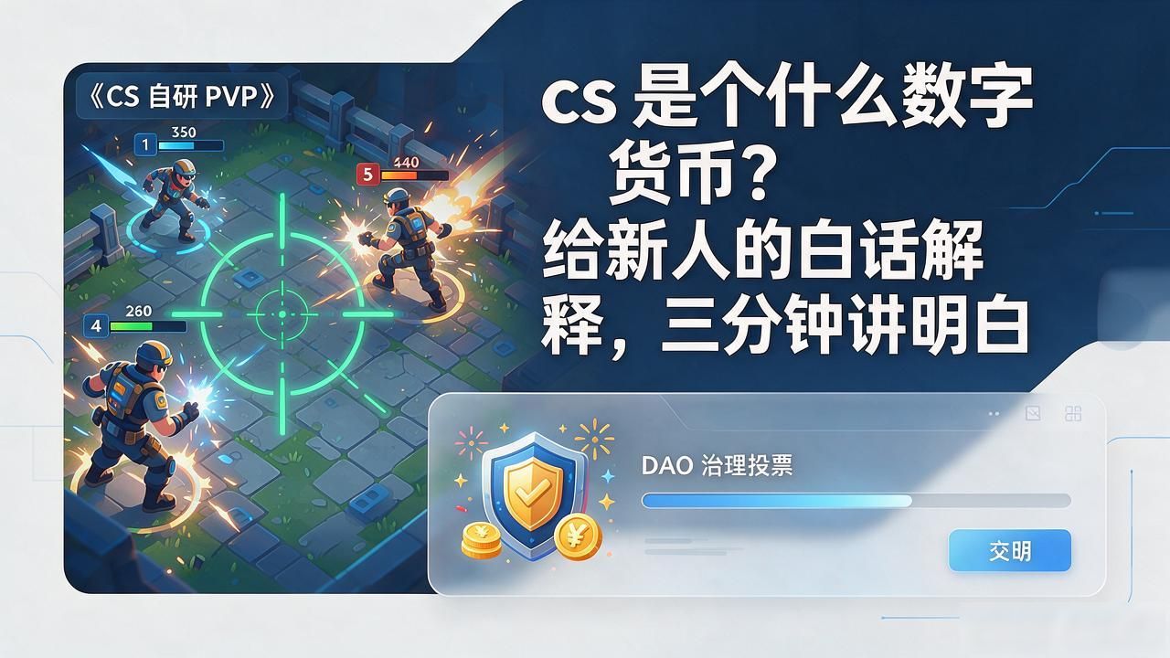 CS代币游戏经济社区治理通缩机制_cs是个什么数字货币_CS代币以太坊兼容链ERC-20技术底座