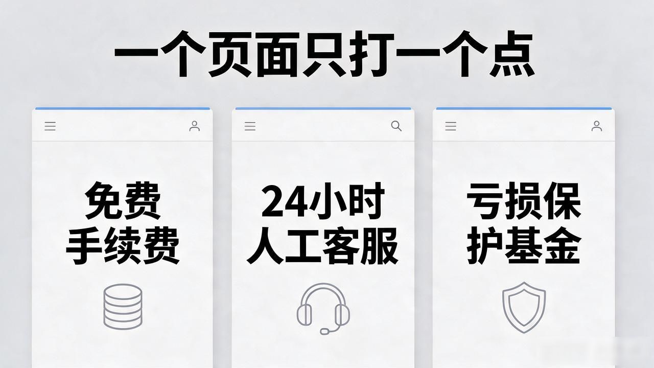 交易所文案优化_落地页用户体验提升_数字货币交易平台文案