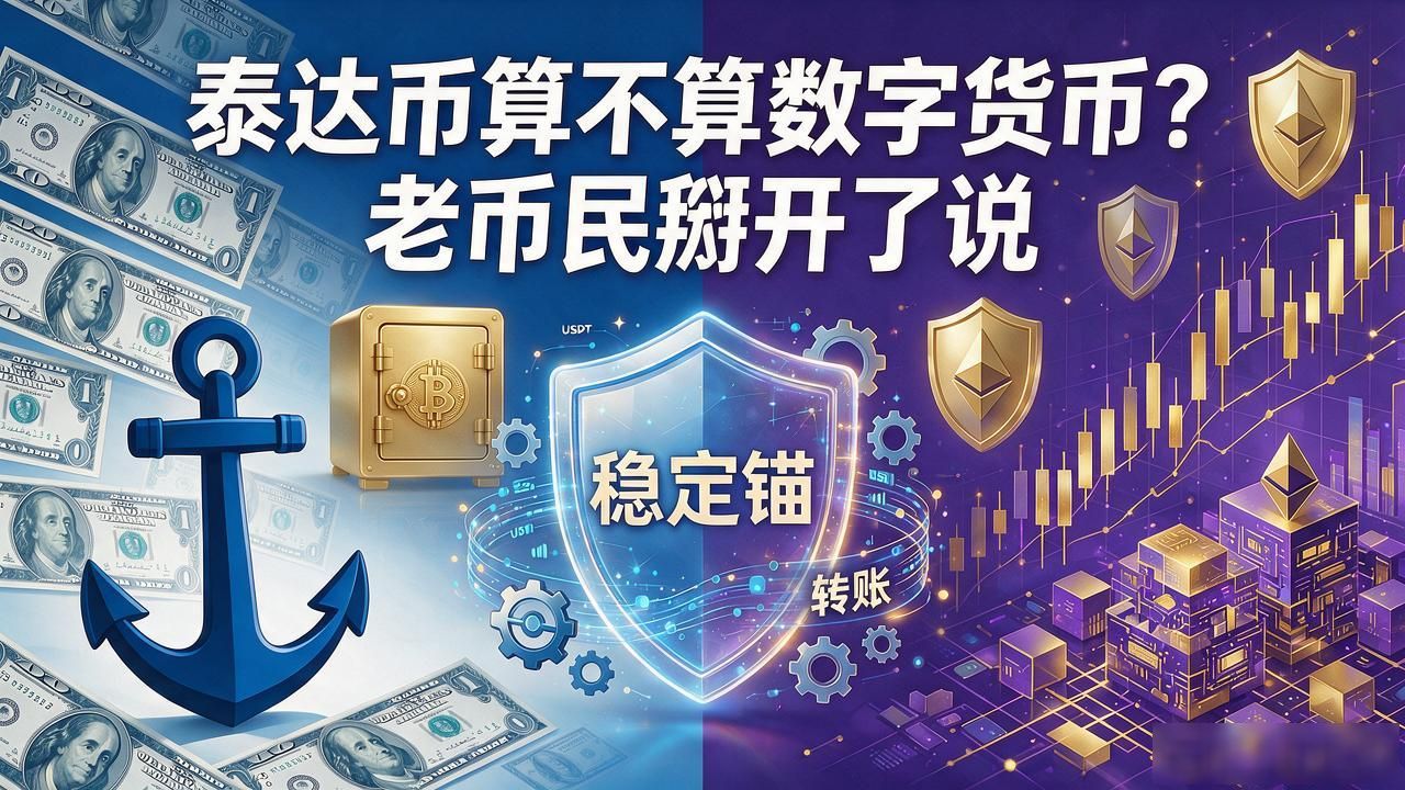 泰达币算不算数字货币？老币民掰开了说