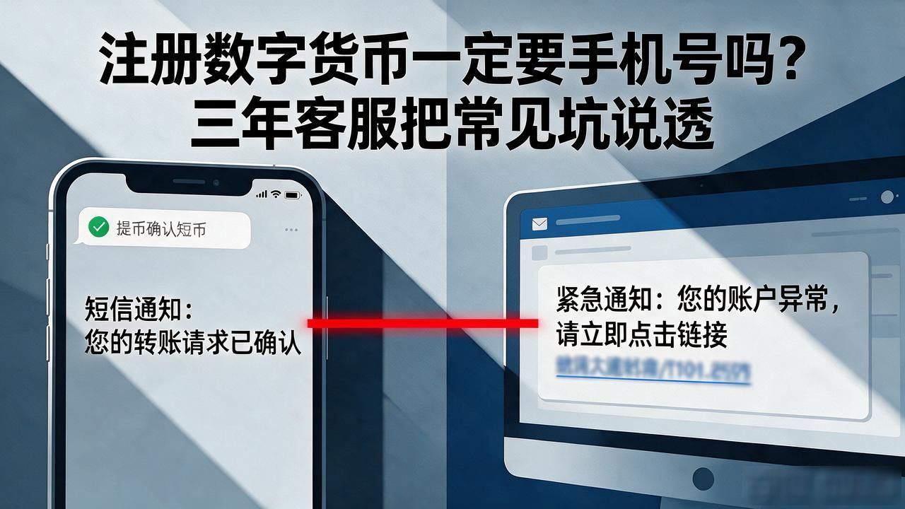 注册数字货币一定要手机号吗？三年客服把常见坑说透