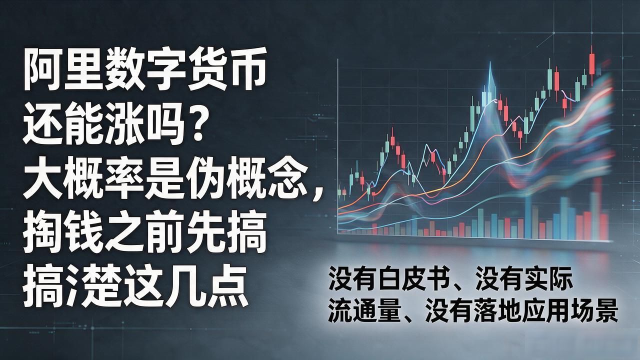 阿里数字货币还能涨吗？大概率是伪概念，掏钱之前先搞清楚这几点