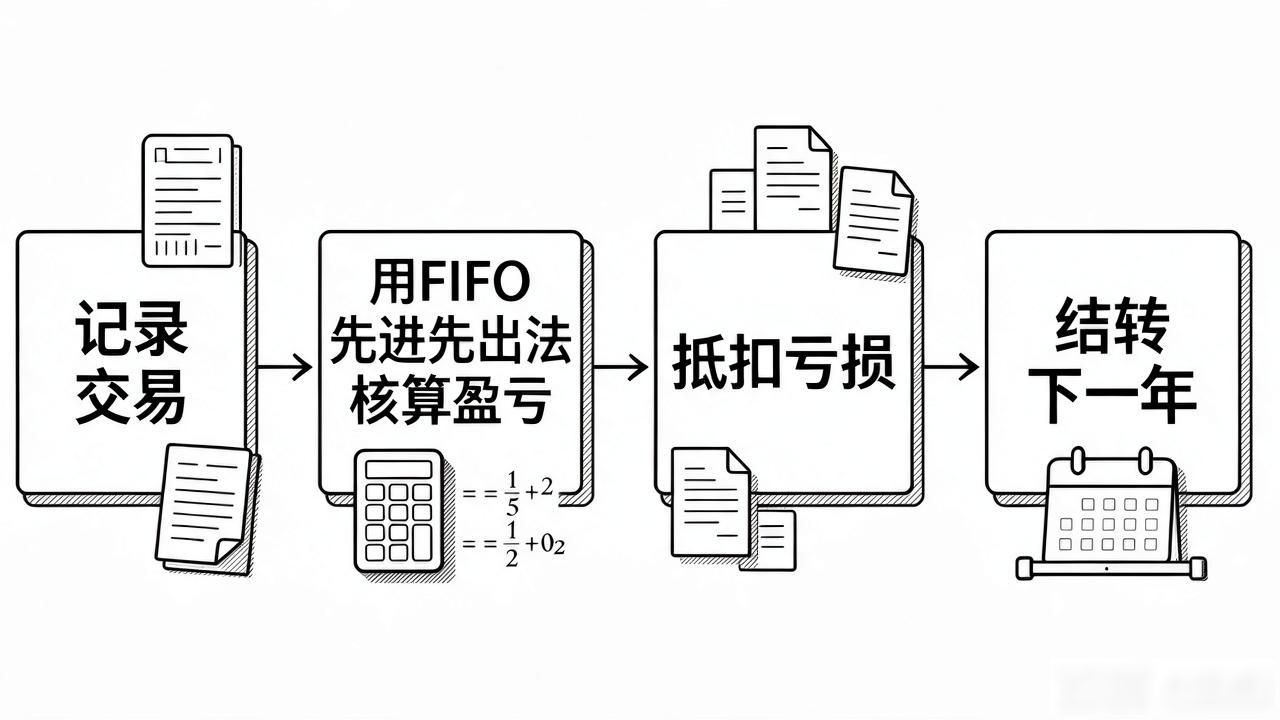 数字货币报税记录交易核算盈亏_数字货币报税FIFO先进先出法_数字货币如何报税流程