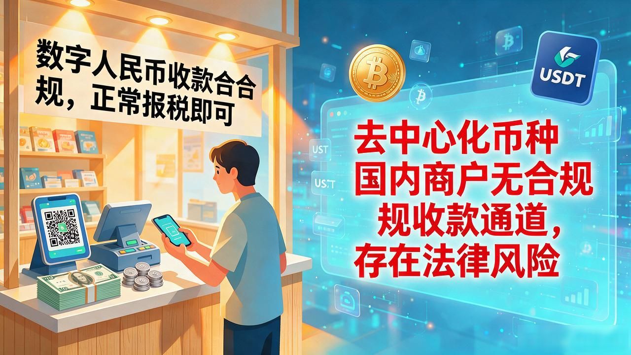 数字货币能收款吗现在_小商店数字币收款合规与风险_数字人民币商户收款手续费及到账时间