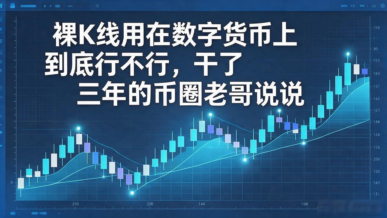 裸K线用在数字货币上到底行不行，干了三年的币圈老哥说说