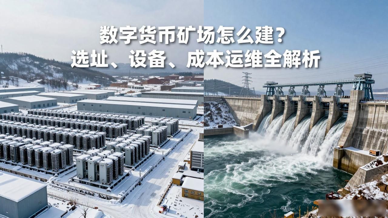 数字货币矿场怎么建？选址、设备、成本运维全解析
