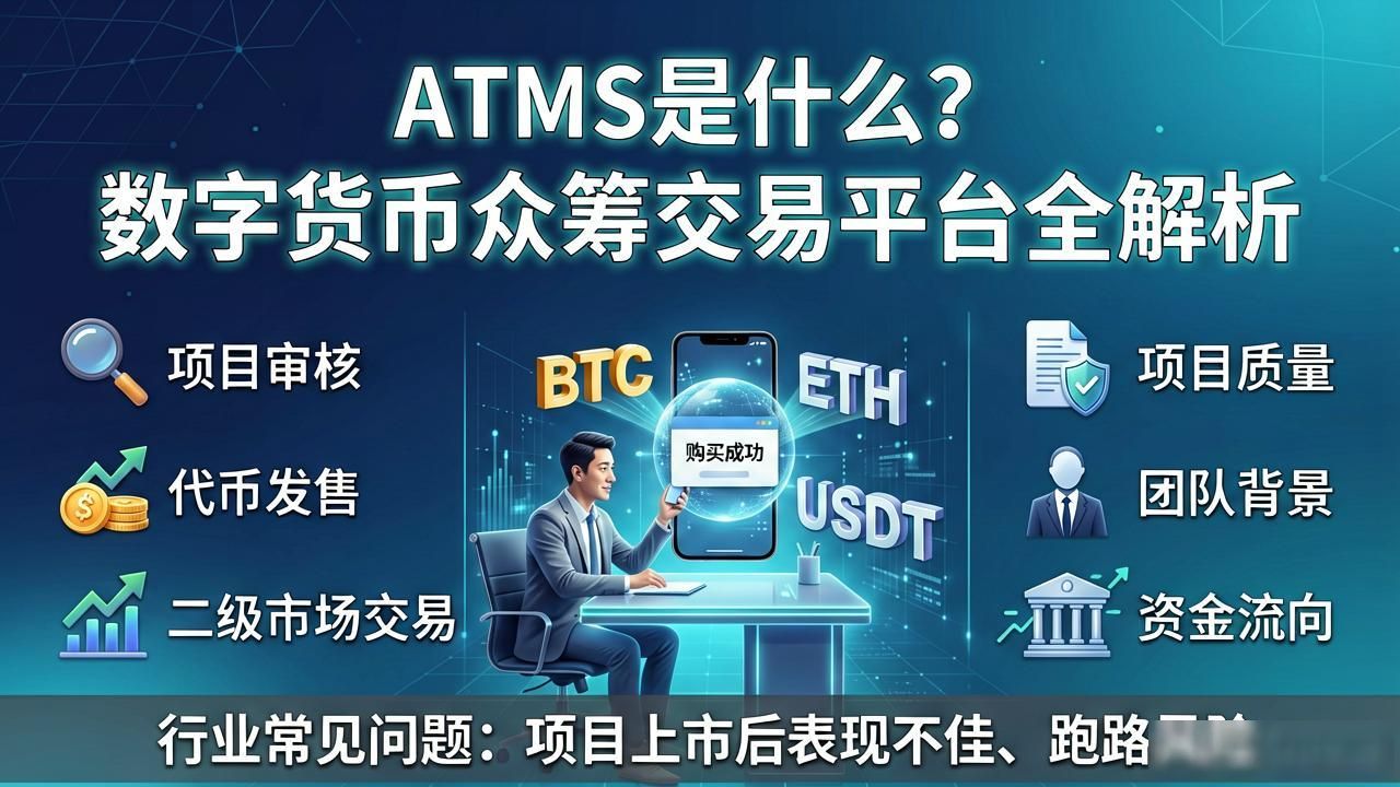 ATMS是什么？数字货币众筹交易平台全解析