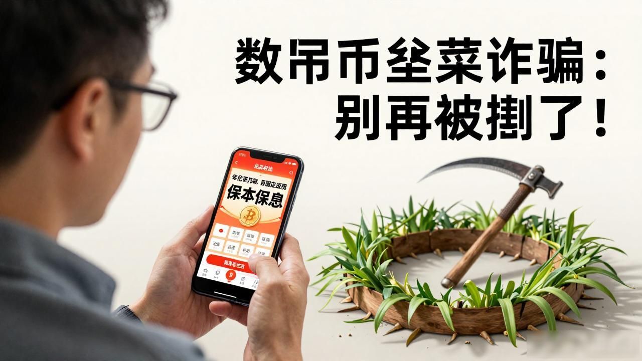 数字货币韭菜诈骗：别再被割了！
