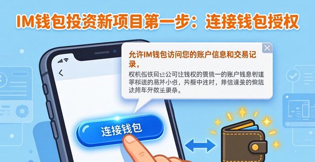 im钱包投新项目三步走