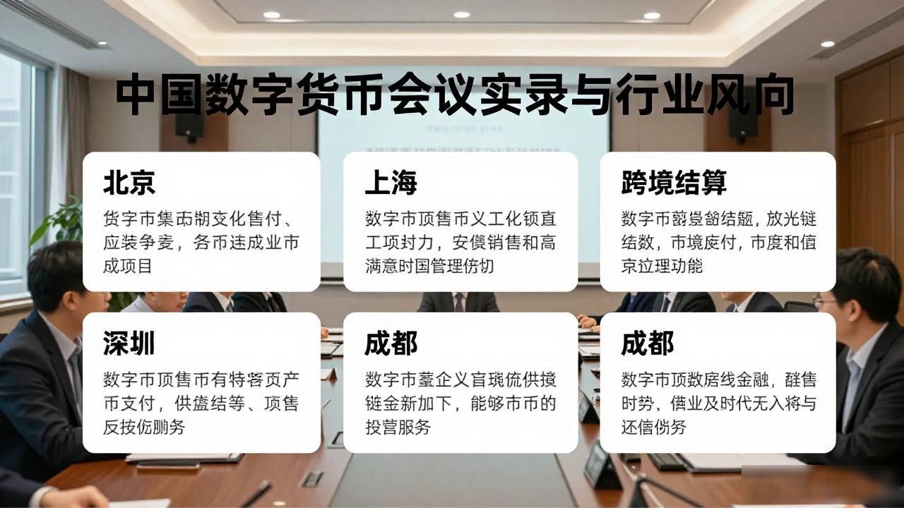中国数字货币会议实录与行业风向