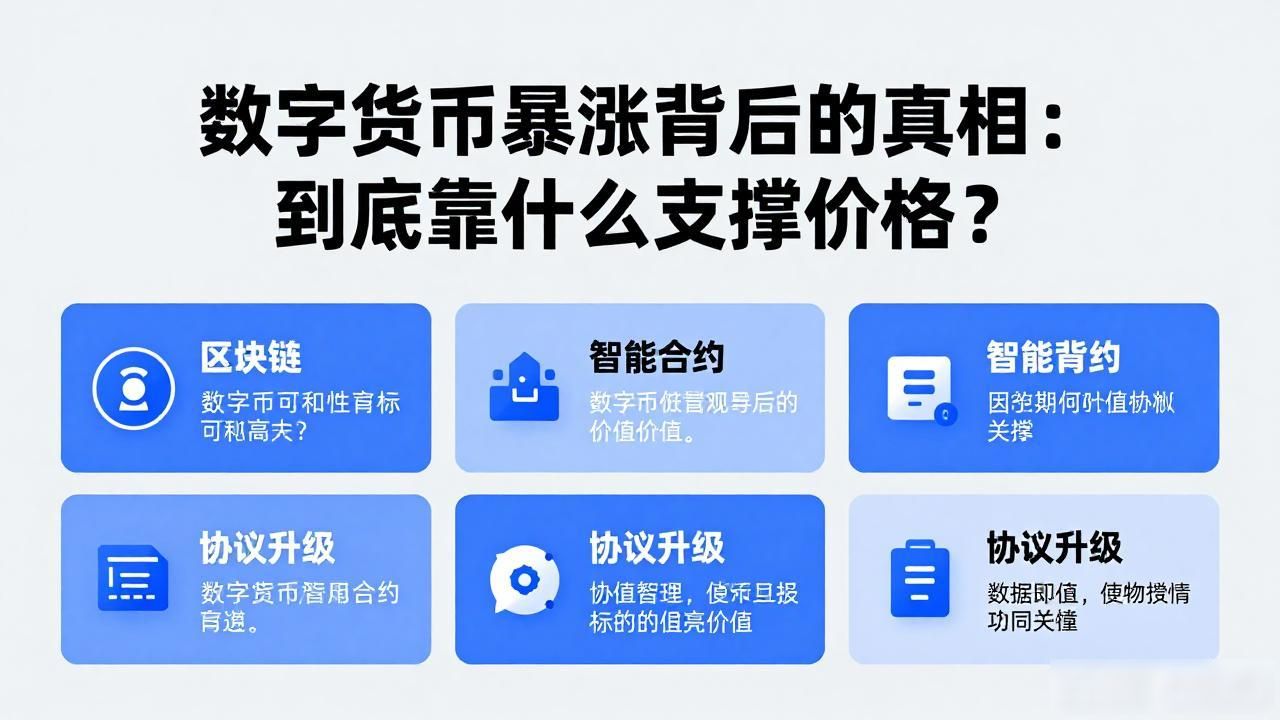 数字货币暴涨背后的真相：到底靠什么支撑价格？