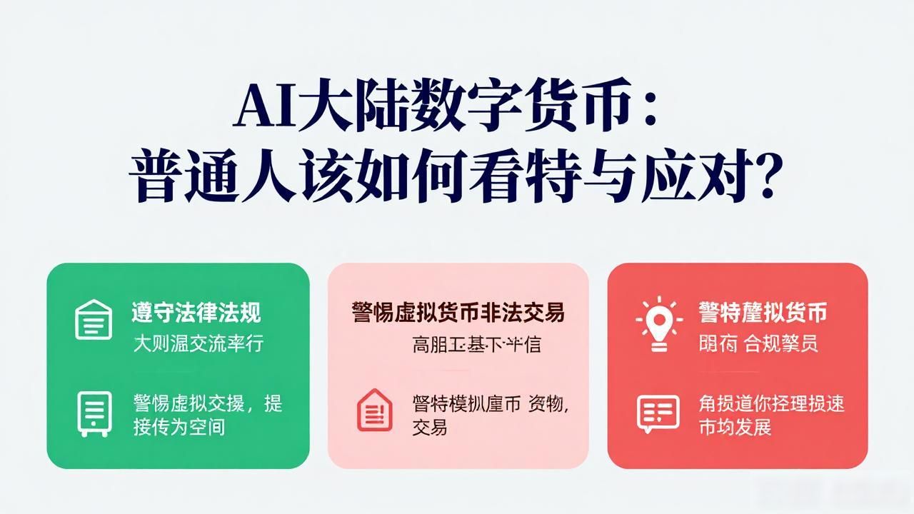 AI大陆数字货币：普通人该如何看待与应对？