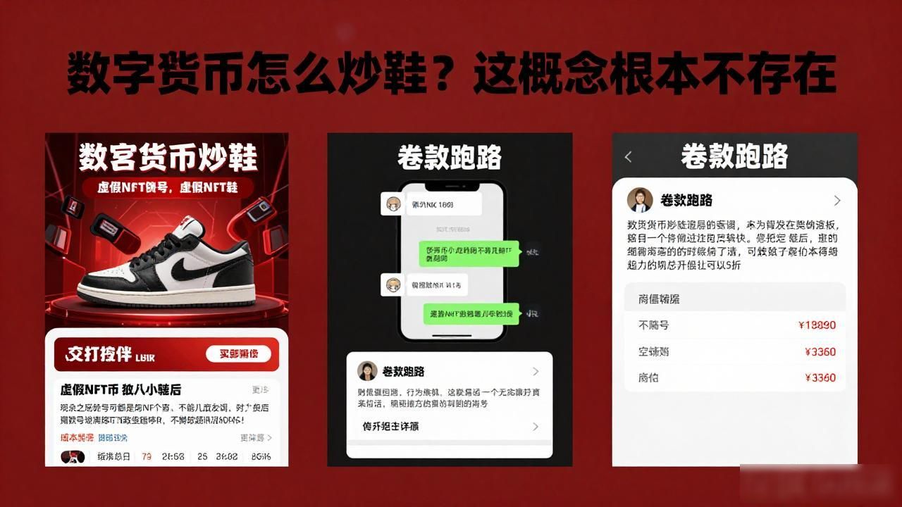 数字货币怎么炒鞋？这概念根本不存在
