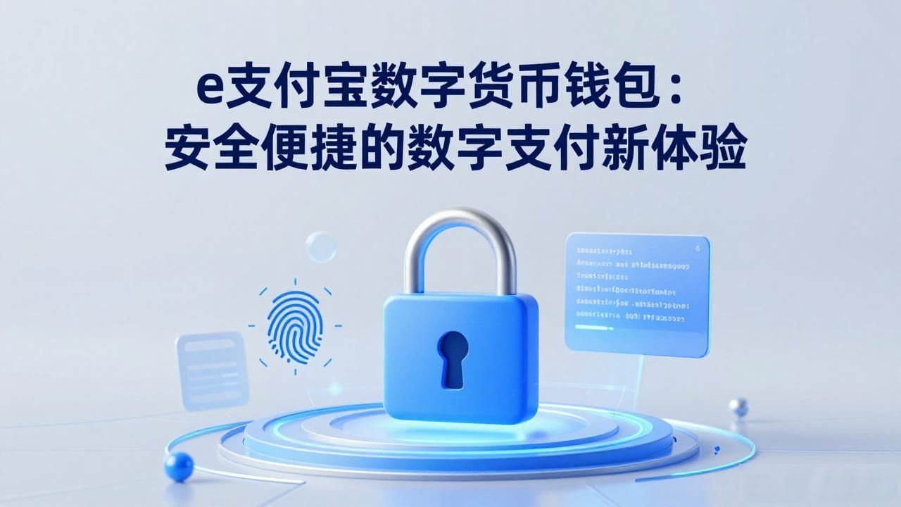 e支付宝数字货币钱包：安全便捷的数字支付新体验
